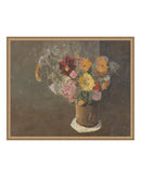 Vintage Vase of Flowers II