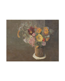 Vintage Vase of Flowers II