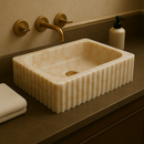 Calacatta Viola Marble Sink