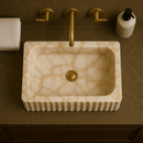 Calacatta Viola Marble Sink
