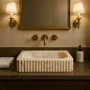 Calacatta Viola Marble Sink