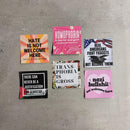 Virtuous Vandalism “Homophobia is Bad for Everyone” Sticky Notes 3" x 3" Pack of 50 | Combat and Cover Offensive Public Messages with Adhesive Protest Notes