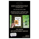 Virtuous Vandalism “Nazi Bullshit Not Welcome Here” Sticky Notes 3" x 3" Pack of 50 | Combat and Cover Offensive Public Messages with Adhesive Protest Notes