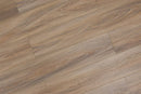 WPC Vinyl Rigid Core 7" Width 60" RL 9.5mm Thick, 1.5mm IXPE Vogue Tan Domaine Floors - Mazzia Collection angle view 