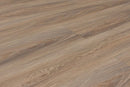 WPC Vinyl Rigid Core 7" Width 60" RL 9.5mm Thick, 1.5mm IXPE Vogue Tan Domaine Floors - Mazzia Collection angle view 2