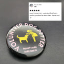 Volunteer Dog Petter 1.25" Pinback Button | Dog Lover Badge