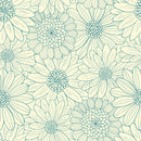 Green Floral Wallpaper