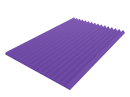 3 Inch Acoustic Foam Wedge Style Panels - 13 Color Options