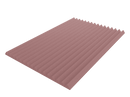 3 Inch Acoustic Foam Wedge Style Panels - 13 Color Options