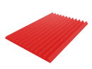 4 Inch Acoustic Foam Wedge Style Panels - 13 Color Options
