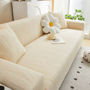Textured Wave Stretch Sofa Couch Cover, Soft Washable Spandex Furniture Slipcovers