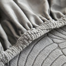 Jacquard Leaf Stretch Sofa Protector Cover Soft Washable Spandex Couch Slipcover