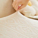 Embossed Geometric Elastic Sofa Cover Boho Stylish Decorative Furniture Covers