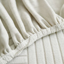 Fleece Stretch Sofa Slipcover Washable Soft Spandex Couch Cover Furniture Protector