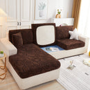 Starry Sky Jacquard Fleece Stretchable Non-Slip Cushion Covers Furniture Covers for L-Shaped Couch