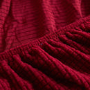 Grid Textured Stretch Sofa Cover, Soft Elastic Slipcover for Couch Protection