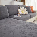 Cooling Silk Fabric Stretchable Cushion Cover, Non-Slip Furniture Protector for Kids, Chaise Lounge Cushion Covers