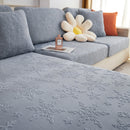 Cooling Silk Fabric Stretchable Cushion Cover, Non-Slip Furniture Protector for Kids, Chaise Lounge Cushion Covers