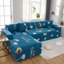 Washable L Shape Couch Covers Stretch Slipcover for Sectional Sofa, Furniture Protector for Dogs, Cats, and Kids, Fits 1/2/3/4/5 Seater Sofas