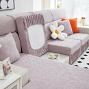 Elastic Skirted Couch Cushion Covers for 1/2/3/4-Seater Sofas, Furniture Protector for Pets, Kids