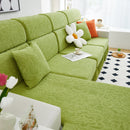 Elastic Skirted Couch Cushion Covers for 1/2/3/4-Seater Sofas, Furniture Protector for Pets, Kids