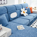 Elastic Skirted Couch Cushion Covers for 1/2/3/4-Seater Sofas, Furniture Protector for Pets, Kids