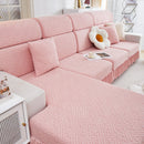 Stretch Sofa Covers with Skirt for Couch Seat and Cushion, Chaise, Sectional, 1/2/3/4 Seater Sofas