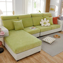 Chenille Cushion Covers for 1/2/3/4 Seater Sofas and L-shaped Couches, Furniture Covers for Pets