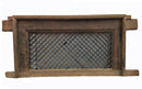 Antique Chinese Screen Window with Mounting Frame