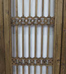 Three Antique Chinese Wood Screen Panels