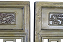 Pair Antique Gilded  Screen Panels