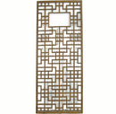 Lattice Antique Chinese Wood Screen Panel
