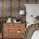 Peel and Stick Wallpaper - Bakuba Lodge / Kola