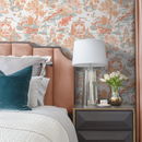 Peel and Stick Wallpaper - Summer House / Coral