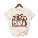 T-Ball Mama Coquette Red Bow T-Shirt, Retro White and Natural Tee for Proud Sports Moms