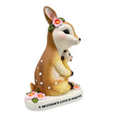 Mother's Love Sentimental Deer and Fawn Figurine, 7" Tabletop Statue and Encouraging Gift for Mom