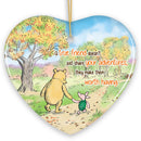 A True Friend Makes Adventures Worthwhile Winnie-the-Pooh Ornament, 1926 A.A. Milne Heartwarming Christmas Keepsake