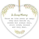 Always Near, Forever Dear Memorial Ornament, Christmas Keepsake for Loved Ones