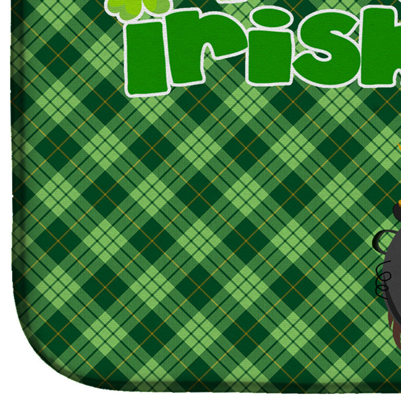 Brown Newfoundland St. Patrick's Day Dish Drying Mat