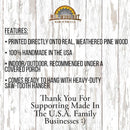Windmark Beach, Florida Sea Turtle Wooden Sign | Wall Art Print on Real Wood