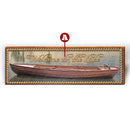 Customizable Rope Border "Welcome To" | Wall Art Print on Real Wood
