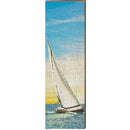 Lake Champlain Sailboat Regatta | Wall Art Print on Real Wood