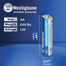 Westinghouse AA Dynamo Alkaline 48 Pack Box