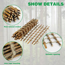 Indoor Outdoor Wall Hanging Willow Wood and Jute Garden Trellis