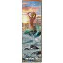 Avalon, NJ Blonde Mermaid   | Wall Art Print on Real Wood