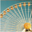 Ferris Wheel | Wall Art Print on Real Wood