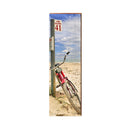 Fire Island Beach Bike | Real Art Print on Wood