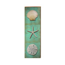 Triple Shells | Real Art Print on Wood