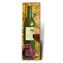 Red Wine Rustic Art | Wall Art Print on Real Wood