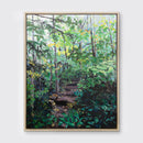 Walk in the Woods (Verdant Green) - Open Edition Canvas Print